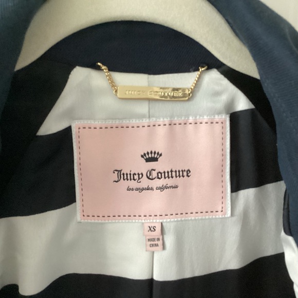 JUICY COUTURE | Nautical Double-Breasted Coat - Picture 4 of 7